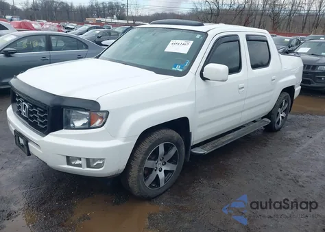 2014 Honda Ridgeline Se from USA, damaged, VIN 5FPYK1F67EB012337